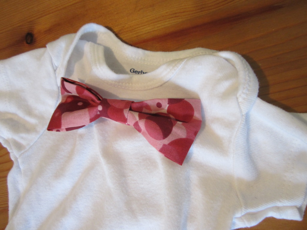 interchangeable baby bow tie onesies