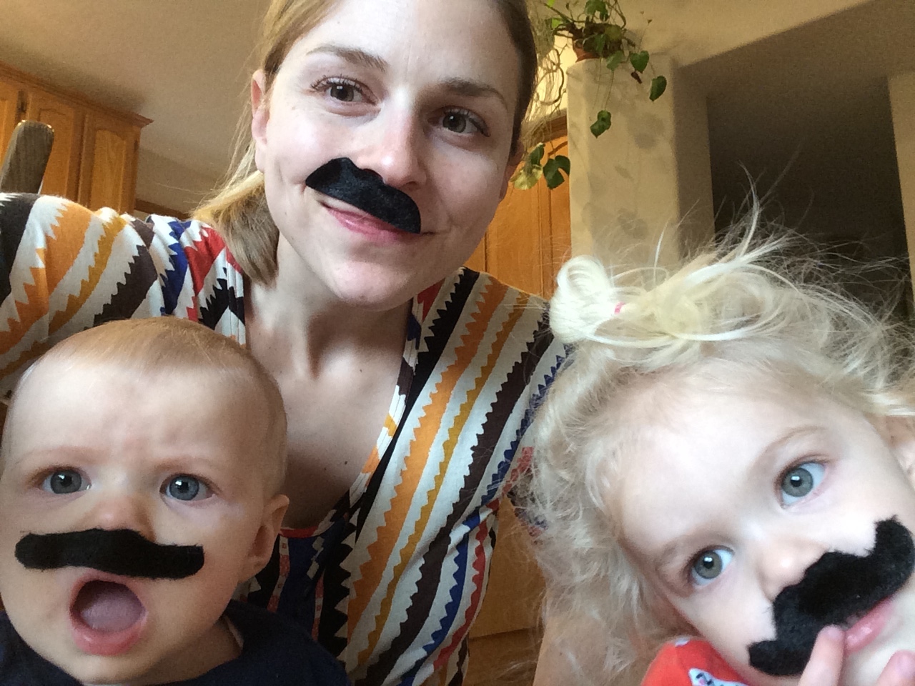 Family mustache Ten Thousand Hour Mama