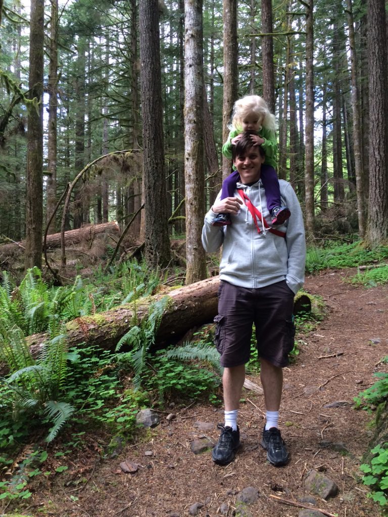 The Old Salmon River Trail is a great family hike near Portland, Oregon. Ten Thousand Hour Mama