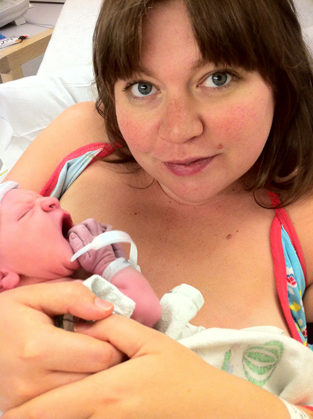 Becoming a mom - birth of first child