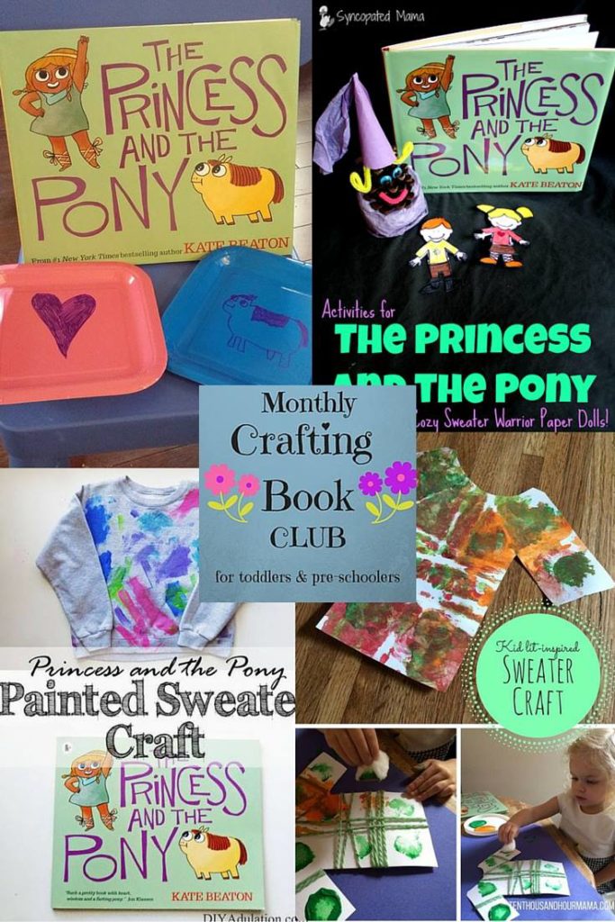 Princess and the Pony monthly crafting book club