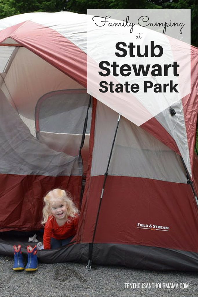Family camping at Stub Stewart State Park, less than an hour outside Portland, Oregon, is great for families new to pitching a tent with kids. Ten Thousand Hour Mama