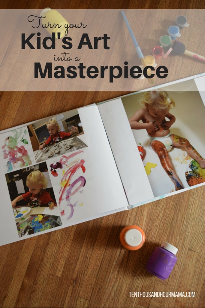 Turn your kid's art into a masterpiece