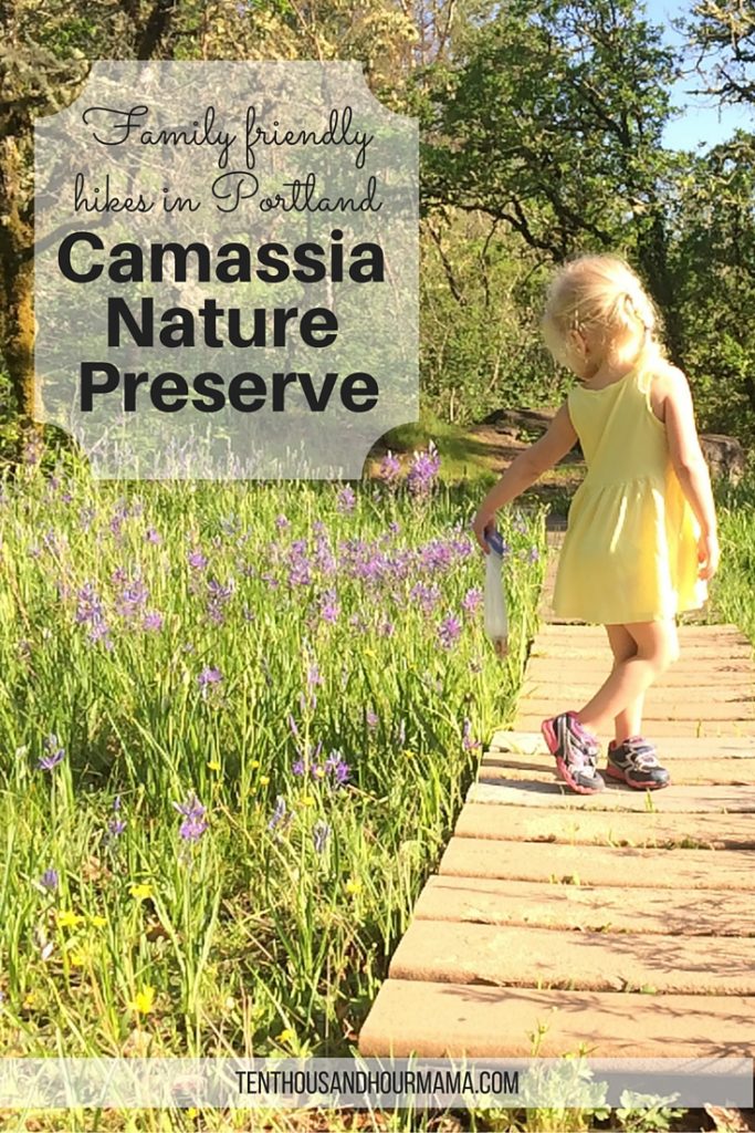Camassia Nature Preserve lets kids and families explore nature (and wildflowers!) minutes outside Portland, Oregon. Ten Thousand Hour Mama