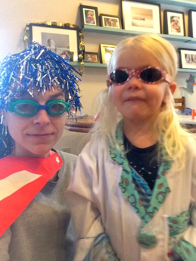 Dress up play for mom and daughter // Ten Thousand Hour Mama