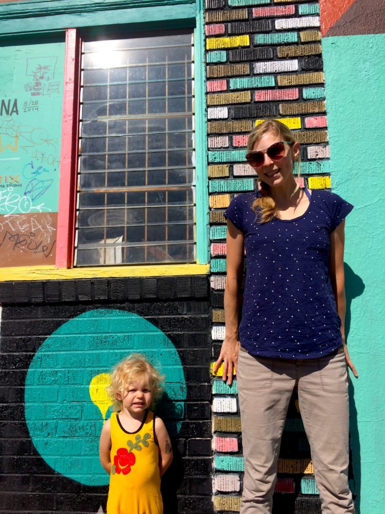 This kid friendly mural crawl in Portland, Oregon is a super-fun outdoor activity for the whole family when you travel to the Pacific Northwest. Ten Thousand Hour Mama