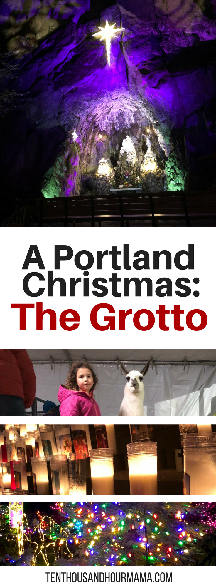 Family Christmas activities in Portland: The Grotto with kids