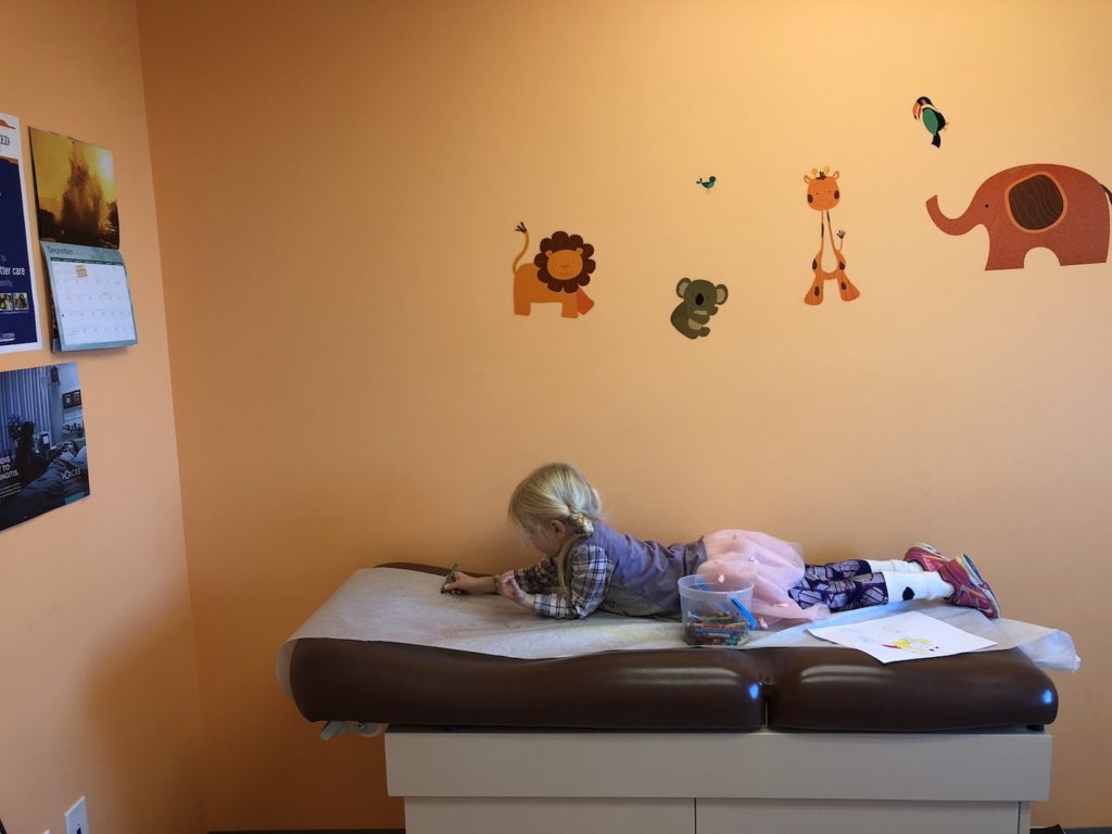 Easy, surprising ways to entertain kids at the doctor's office. Ten Thousand Hour Mama
