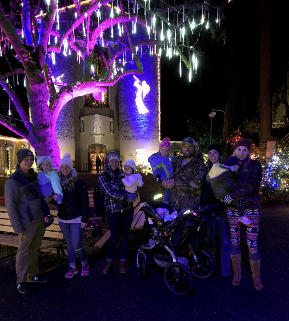 Visiting Portland, Oregon's The Grotto with kids is a wonderful Christmas activity for the whole family. Ten Thousand Hour Mama