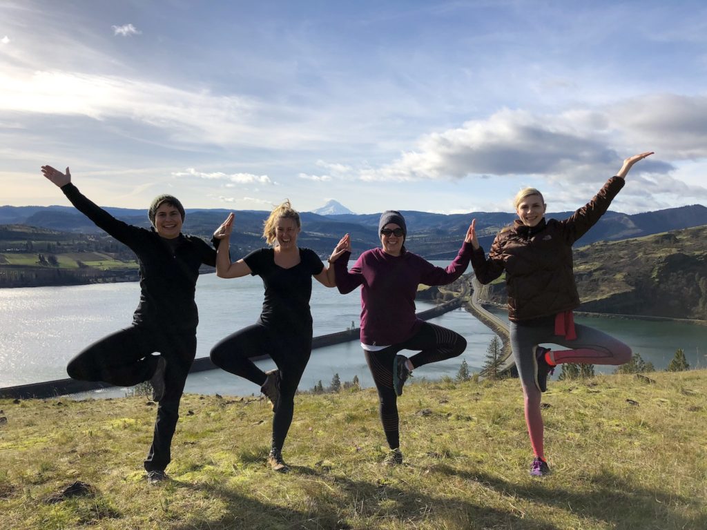 Mountaintop yoga is totally a thing! Ten Thousand Hour Mama
